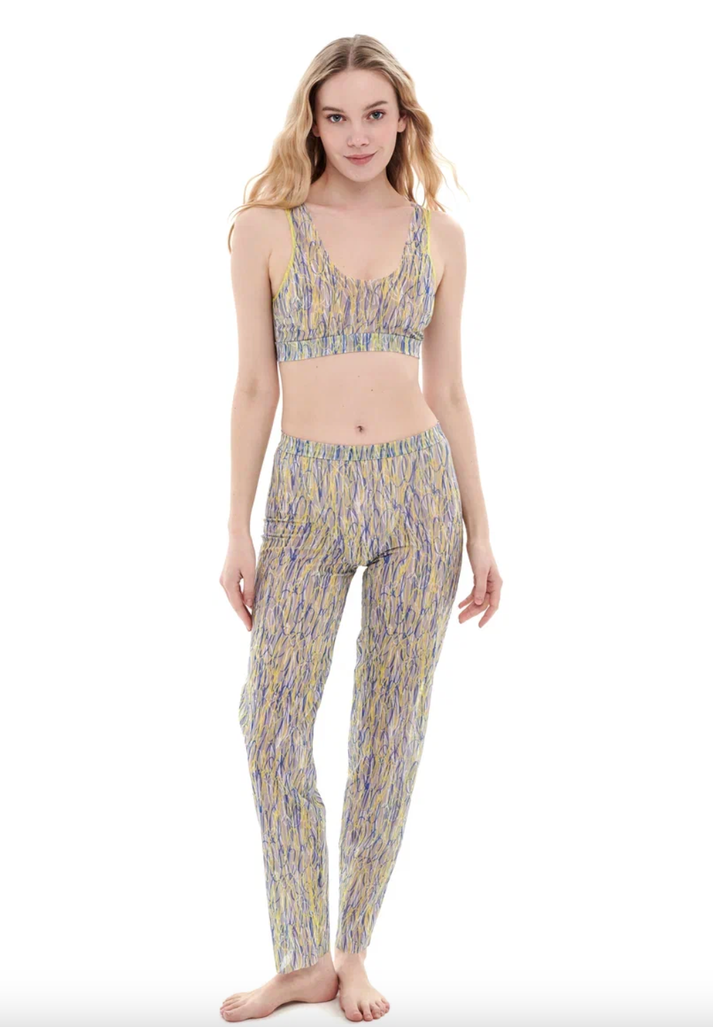 This file describes a tan-through, innovative, and sustainable burkini set with a 3DPen print. The set includes a top, leggings, and a tunic, offering classic luxury for modest fashion. The description also encourages people to shop for this stylish and eco-friendly swimwear.