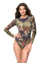 Load image into Gallery viewer, Pre-Order Botanicum Closed one-piece swimsuit with sleeves
