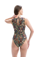 Load image into Gallery viewer, Pre-Order Alkonost One-piece sleeveless swimsuit

