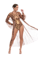 Load image into Gallery viewer, Pre-Order Diamond Leopard Robe

