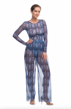 Load image into Gallery viewer, Pre-Order Blue Snake Beach Pants
